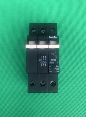 二手拆机良信 NDB5 J4 32A 400V 三相设备断路器 开关