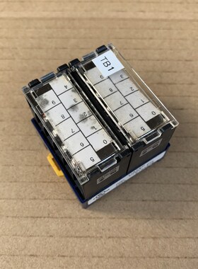 二手拆机原装 LISTED MWI-COM-TB20  PS7U-10A 端子台