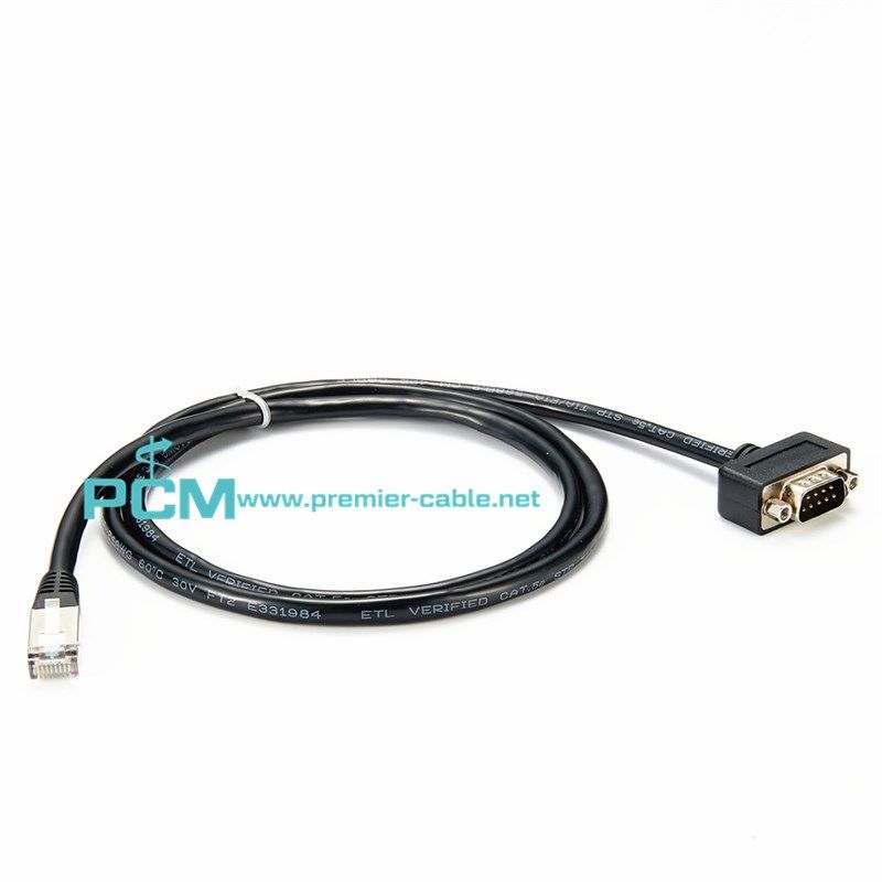 DB9转RJ45 CAN总线数据记录仪连接线RJ45串行线CANopen适配器电缆