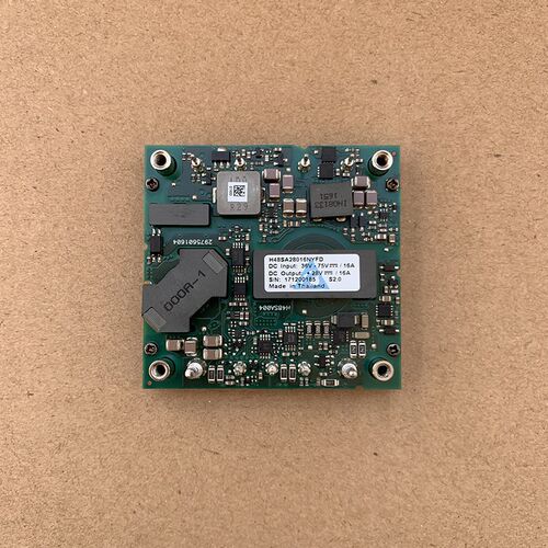 台达 H48SA28016NYFD 36-48-75转15-24-28V 16A 半砖隔离电源模块