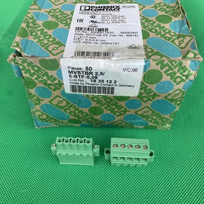 全新原装正品菲尼克斯 MVSTBR2.5/5-STF-5.08 1835122 5P 连接器