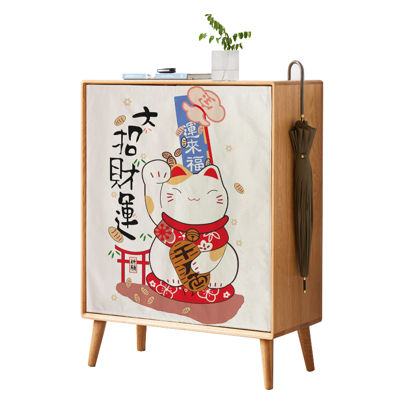 分水器遮挡帘小窗口可移动试衣服换衣服鞋柜遮挡布门帘便携自粘式