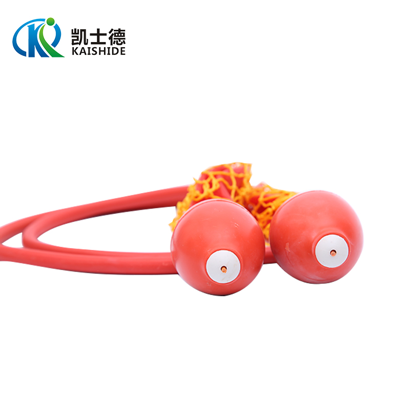 红色橡胶双连球 打气球双联球加球 二连球 实验室气体采集器