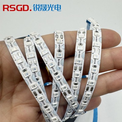 12V低压发光字S型灯带LED户外防水超亮贴片迷你字自粘灯条