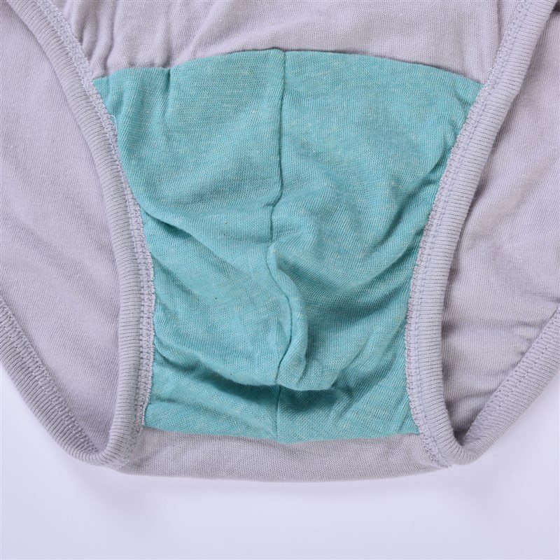 AB内衣纯色男士高腰短裤中老年人三角裤爸爸ab内裤男0922