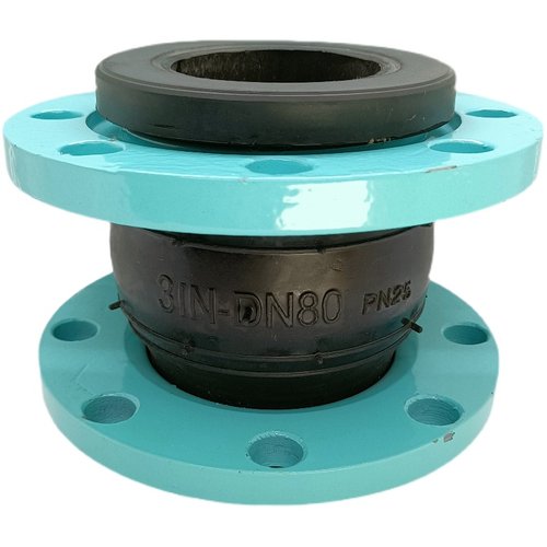 KXT可曲挠橡胶法兰软接头避震喉膨胀节软连接活接头DN100管道补偿