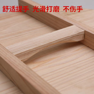 纯手工杉木锅盖炒锅盖家用锅盖水缸木盖木头盖子加厚实木威东