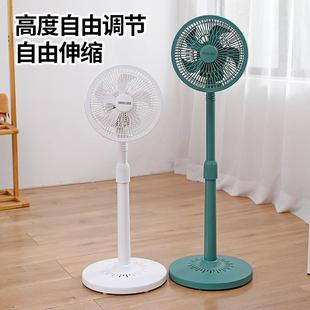 大风力电扇学生宿舍强力摇头扇 小型电风扇落地扇家用静音立式