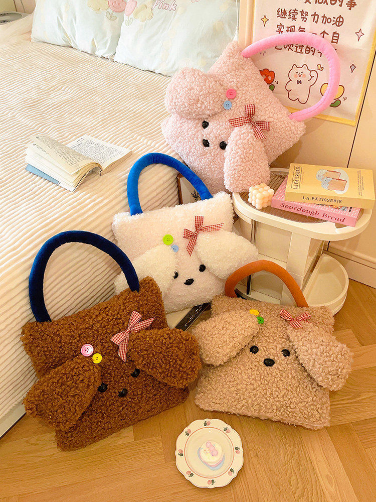 卡通手提小狗抱枕被车载空调被盖毯午睡枕抱枕毯子二合一两用女生,居家布艺,抱枕被,淘宝优惠券,粉丝福利购,淘宝优惠卷