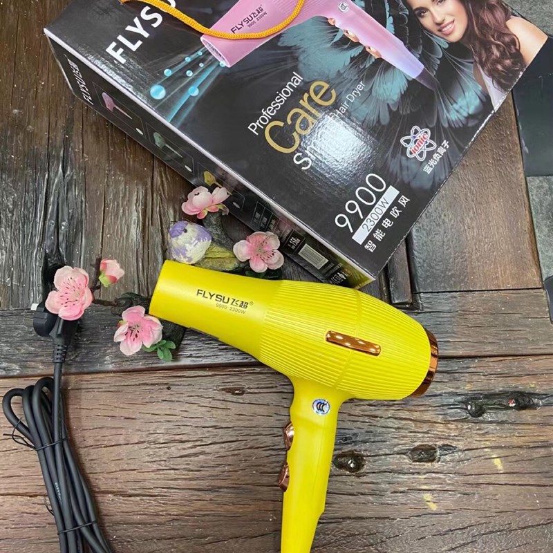 飞超9900大功率电吹风机发廊理发店专业冷热风彩色吹风筒负离家用