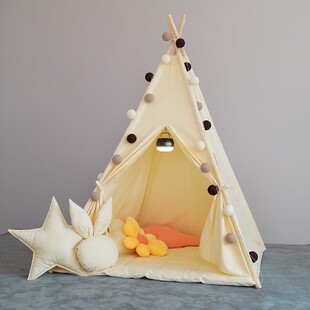 儿童帐篷装饰小挂灯室内阅读灯读书角氛围灯游戏屋户外照明小夜灯