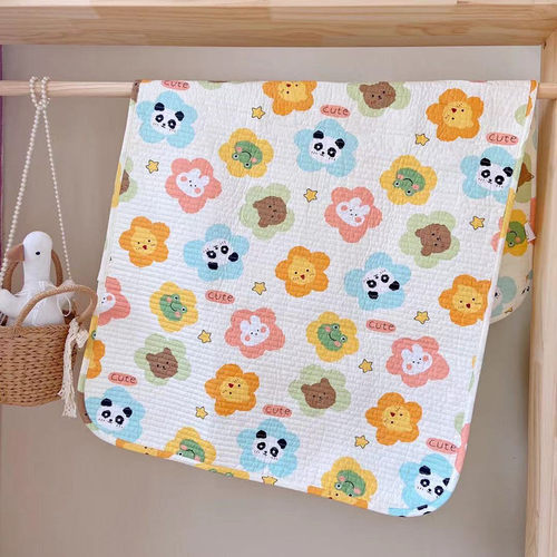 韩式婴儿床垫宝宝新生儿纯棉垫子四季垫儿童幼儿园午睡床单床盖