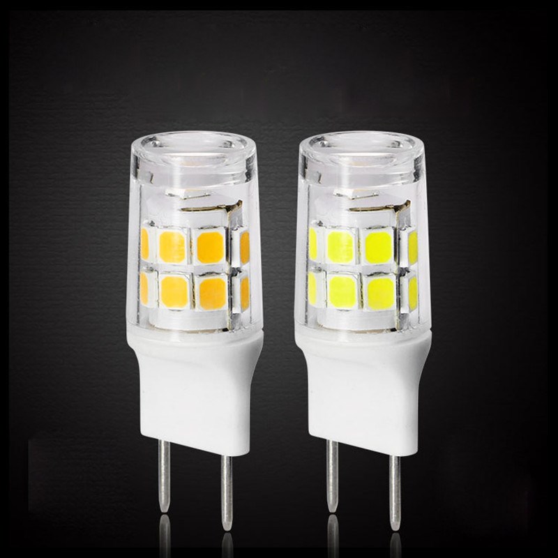 G8 G9 led灯17珠2835 3W 110V120V调光小玉米灯陶瓷灯泡