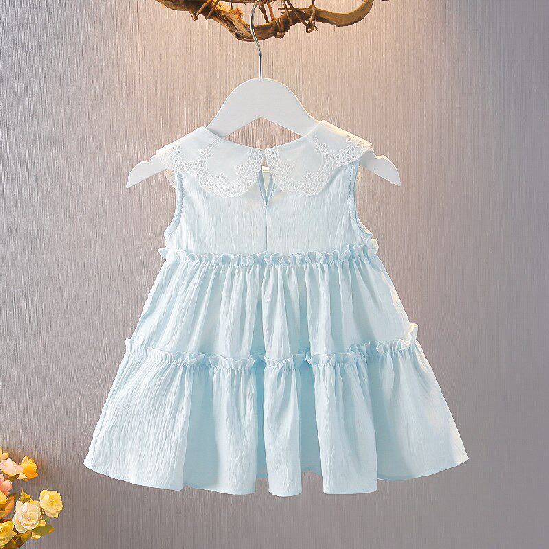 女童夏装连衣裙0-1岁2婴儿公主裙夏季薄款纯棉小女孩宝宝背心裙子