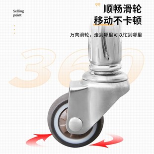 滑轮矮凳圆凳子万向轮美缝修脚矮凳儿童学步凳小板凳足浴凳子家用