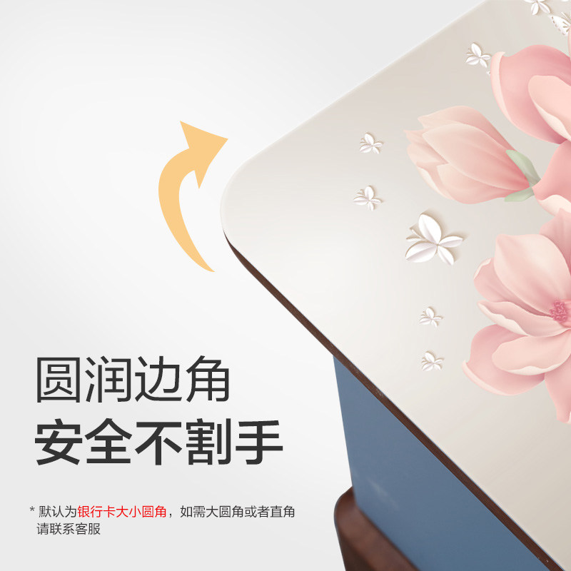 现代卧室宿舍寝室床柜垫防水防尘课桌印小桌布