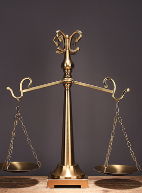 新天平秤样板房玄关客厅茶几电视酒柜铁艺复古平衡称