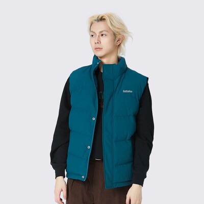 Gastation马甲棉服秋冬新款休闲棉衣加厚马甲工装外套男夹克背心