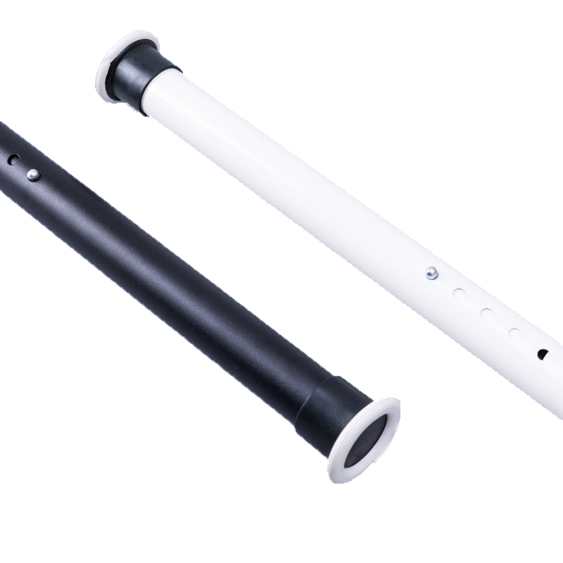 加厚加粗32cm免打孔安装伸缩杆窗帘杆不锈钢单杆卫生间飘窗浴帘杆