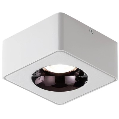 智能明装射灯防眩led书房客厅筒灯深杯单头双头三头四头斗胆灯4头