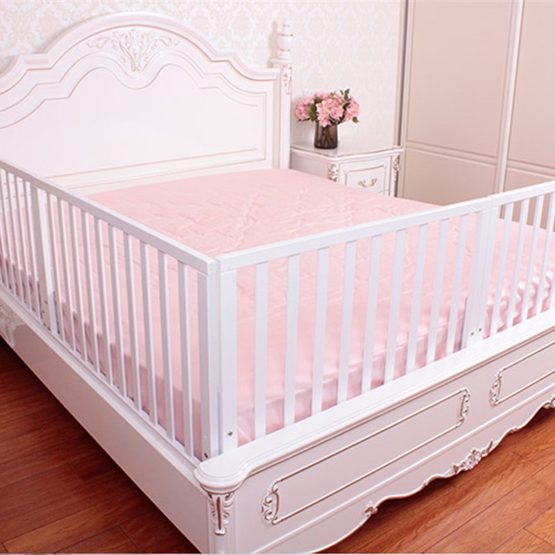 床围栏 床护栏儿童1.8米婴儿防护栏1.5米大床挡板实木防掉床通用