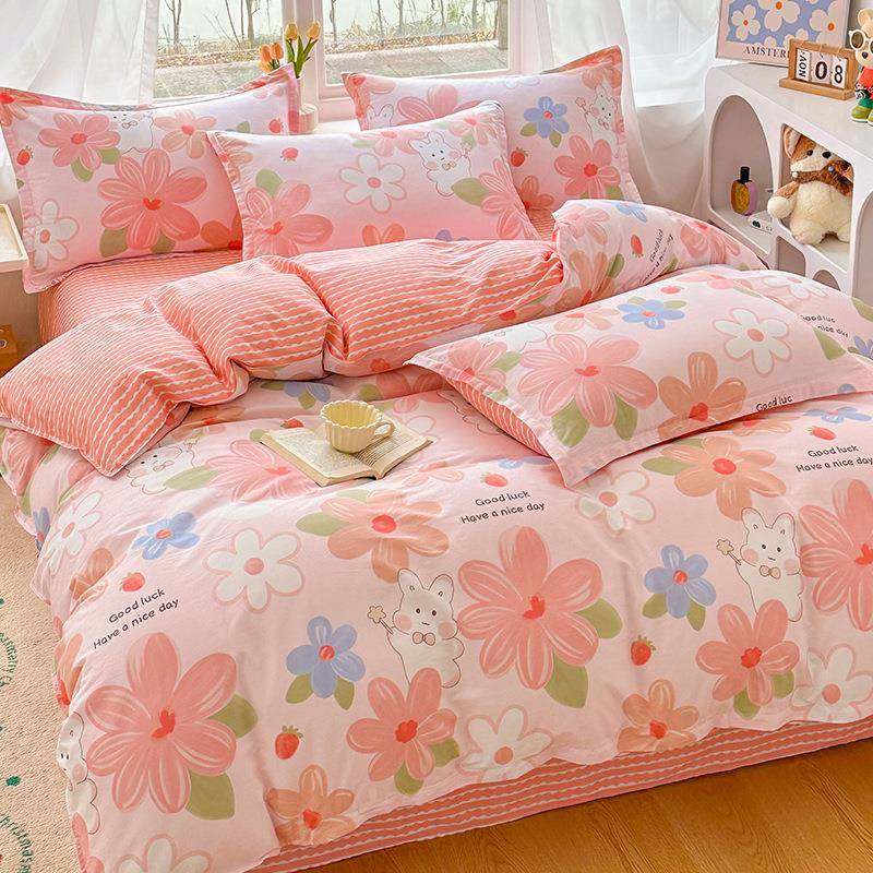 卡通纯棉被套单件100全棉被罩150x180x200x230单人学生宿舍双1.5m,农用物资,其他肥料,淘宝优惠券,粉丝福利购,淘宝优惠卷