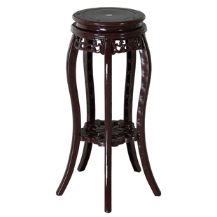 塑料仿古实木多层花架子特价省空间室内绿萝鱼缸花盆架阳台落地式