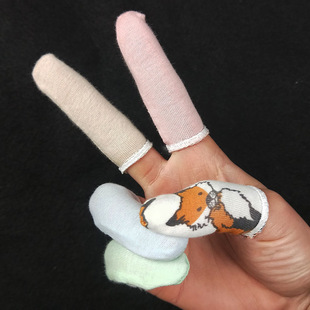 手指头套指尖保护套防磨手指套保暖加厚护指防滑套透气布指套