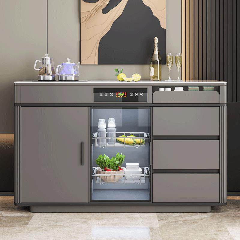 茶吧机2025新款茶水柜烧水壶一体客厅家用小型桌面餐边柜子厨房柜