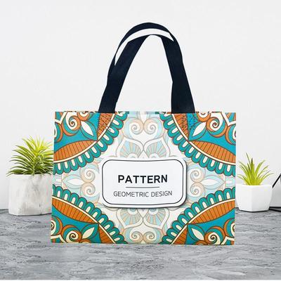 迷你夏季覆膜无纺布手提购物袋简约大气男女装袋子订定制LOGO