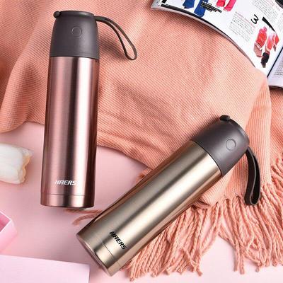 哈尔斯保温杯小鸟杯学生便携保温水杯真空户外儿童不锈钢男500ml