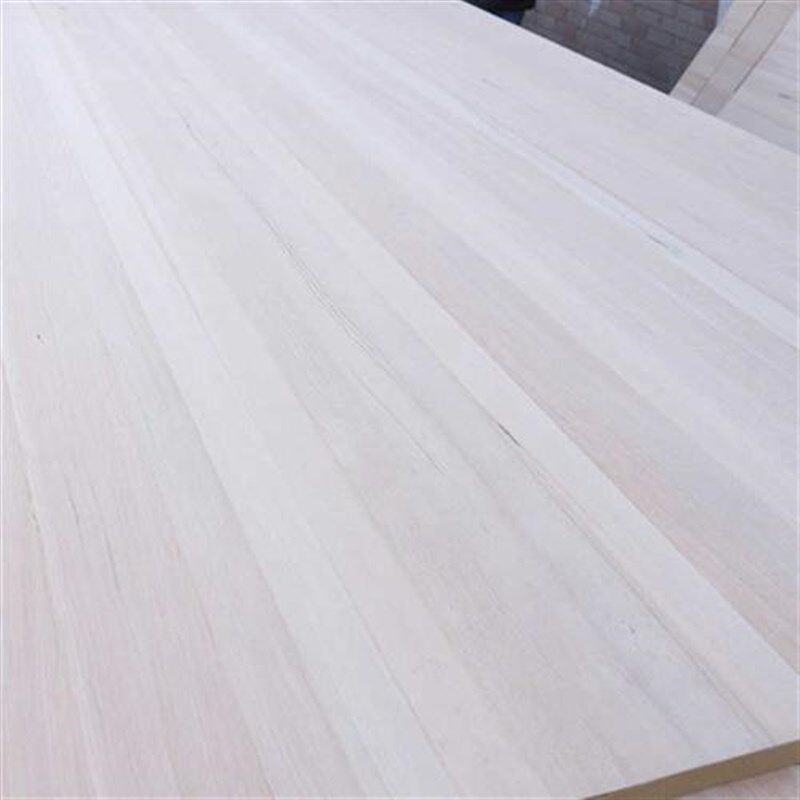 工厂直供铁杉原木直拼板 衣柜橱柜实木装修板 绿色家居家具板材