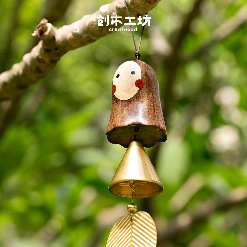 无脸男风铃/创木工坊礼物挂件可爱小挂饰清新件卧室挂饰门铃