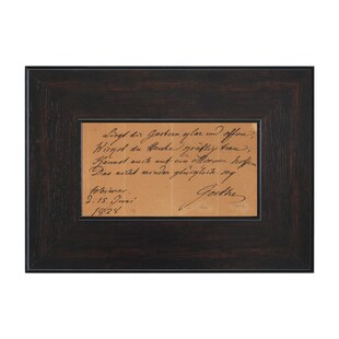 歌德的祝福诗 现代简约法式中古风挂画礼品装饰画乔迁画桌面摆画