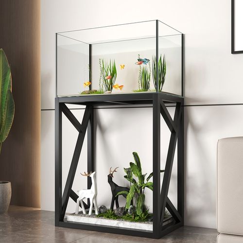 鱼缸架双层鱼缸柜底座长方形鱼缸底架鱼缸柜子鱼缸桌子鱼缸架定制