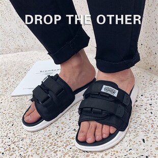 一字拖情侣室外夏沙Y滩防滑凉鞋 2019新款 外穿韩版 男时尚 网红拖鞋