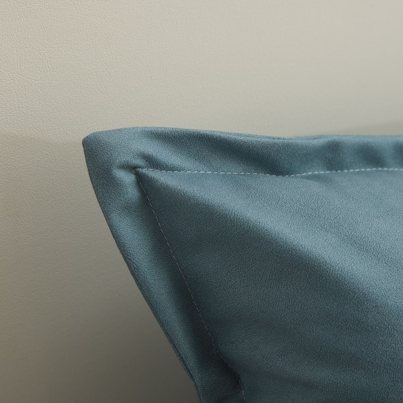 新款纯色科技布榻榻米床头靠垫简约背垫沙发靠背软垫可拆洗双人靠