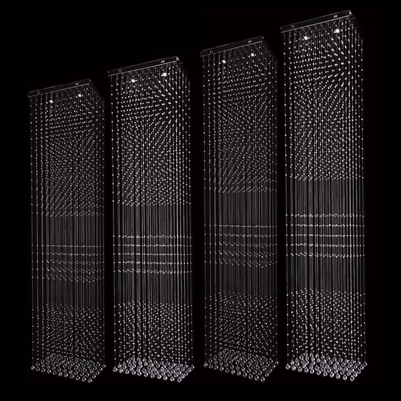婚庆水晶珠帘断层隔断背景菠萝珠线帘水晶厅吊顶婚礼堂舞台定位珠