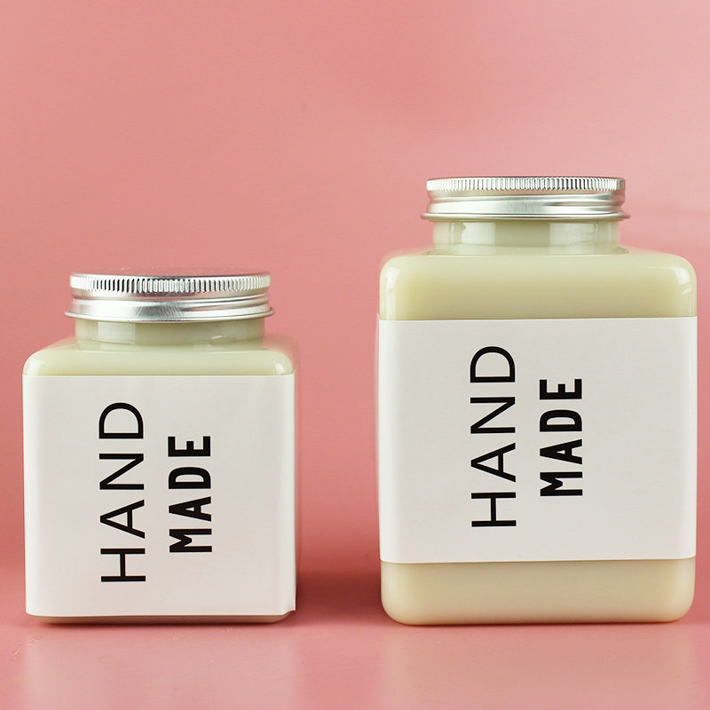 正方形网红pet饮料瓶塑料瓶子透明密封罐干果茶叶蜂蜜.杨枝甘露瓶