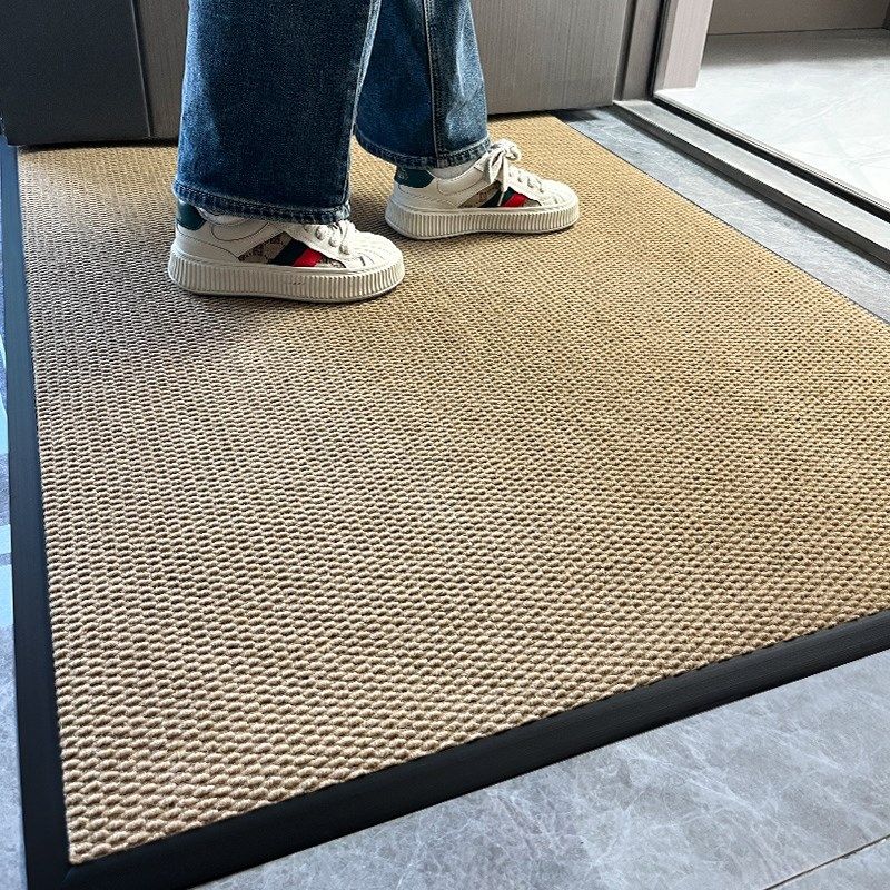 黄色入户门地垫高级感进门门垫门外脚垫家用门口进户门室外地毯,居家布艺,家用脚垫,淘宝优惠券,粉丝福利购,淘宝优惠卷