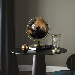 轻奢高档地球仪摆件办公室书桌客厅玄关电视柜酒柜家居装饰品现代
