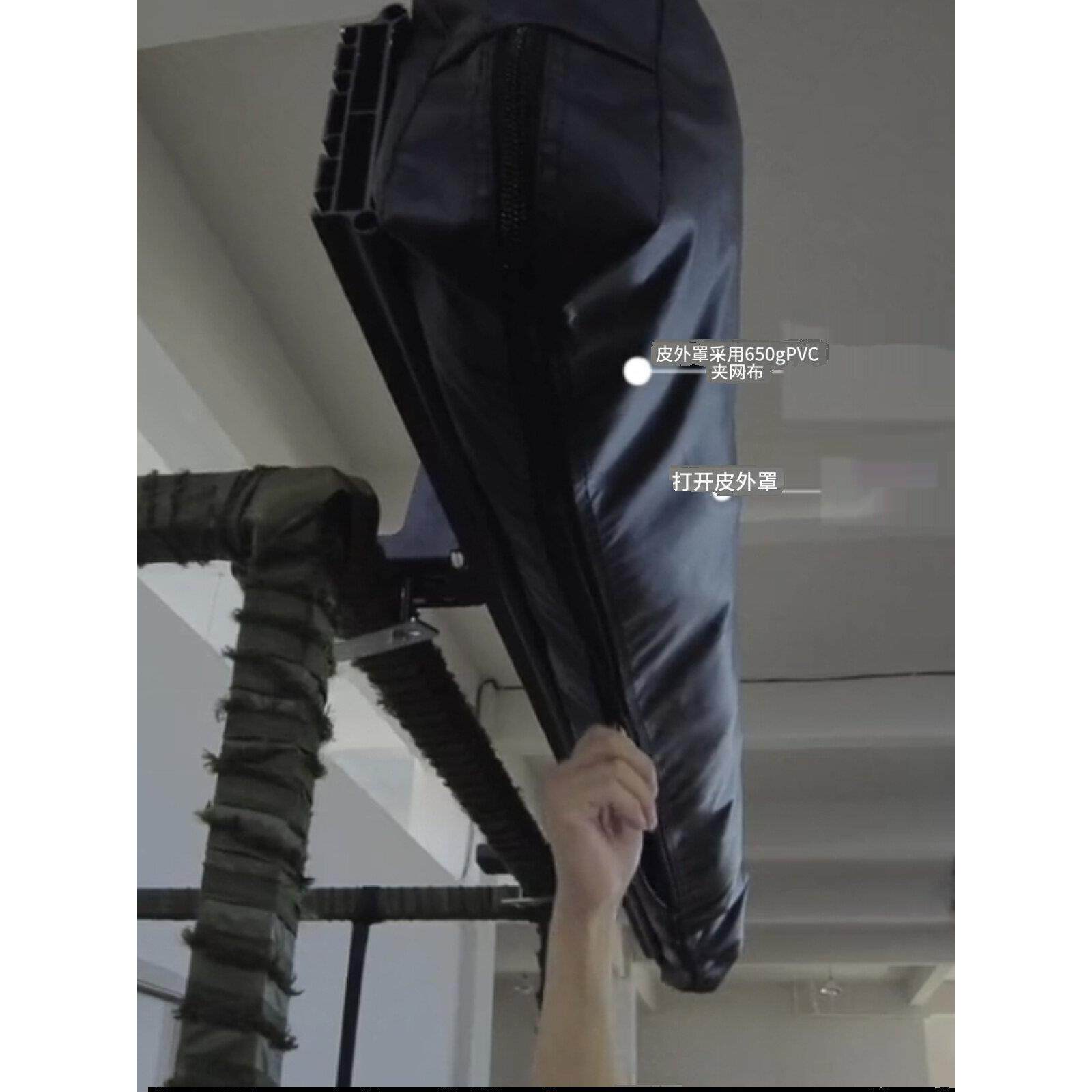 扇形车边帐收纳袋PVC夹网布侧帐外套收纳套袋子