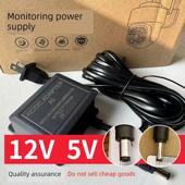POWER监控电源适配器摄像头通用电源线5V细口12V安防配件室外防水