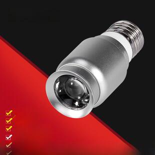 餐厅餐桌螺纹口变焦天花板E27家用聚光灯灯泡Led高亮度酒吧酒店聚