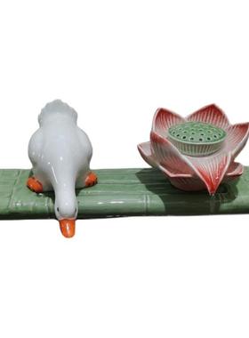 陶瓷循环流水器鱼缸流水摆件搭配石磨假山庭院水缸造景过滤器装饰