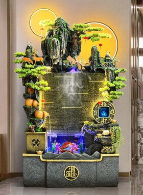 大型假山流水喷泉循环水