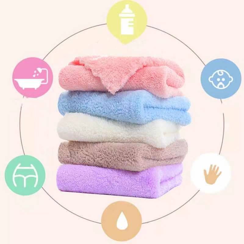 珊瑚绒抹布吸水不掉毛加厚毛巾擦手巾擦桌厨房家用清洁洗碗布挂式