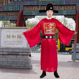 宋朝官服范仲淹包公演出服古装话剧衙役服装捕头师爷轿夫明朝官帽