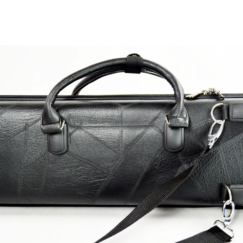 专业仿皮二胡盒子琴盒 二胡包 人革 黑色二胡箱包 双肩背带 包邮