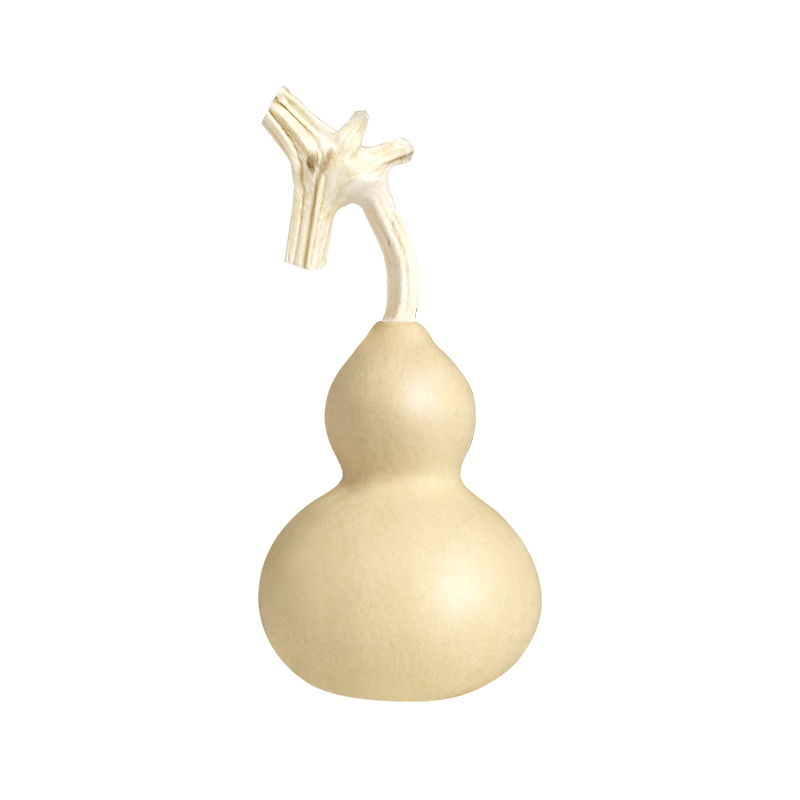 葫芦把件摆件挂件文玩白皮葫芦手把件手捻精品天然把玩手玩底座色